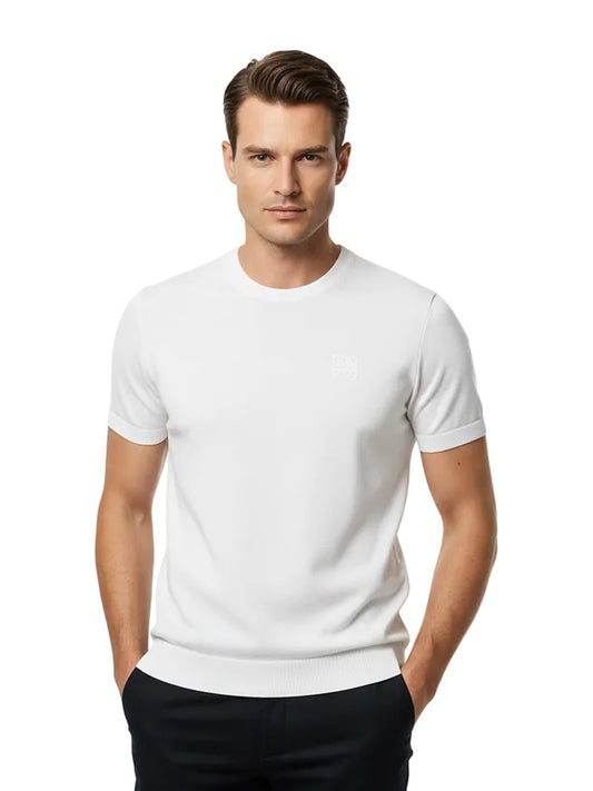 Loewe knit T-shirt (white)