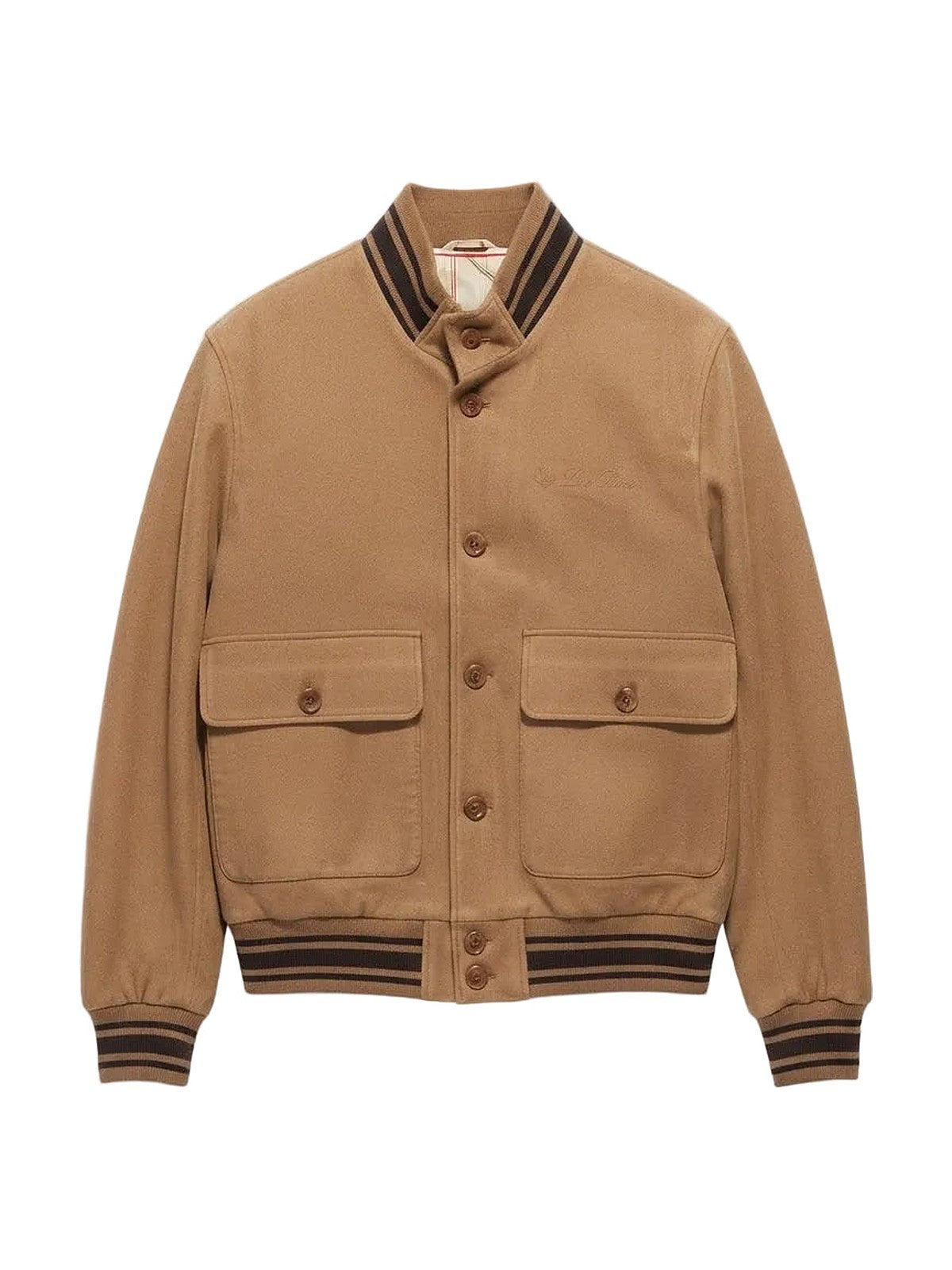 Loro Piana Suede Bomber Jacket (Tan)