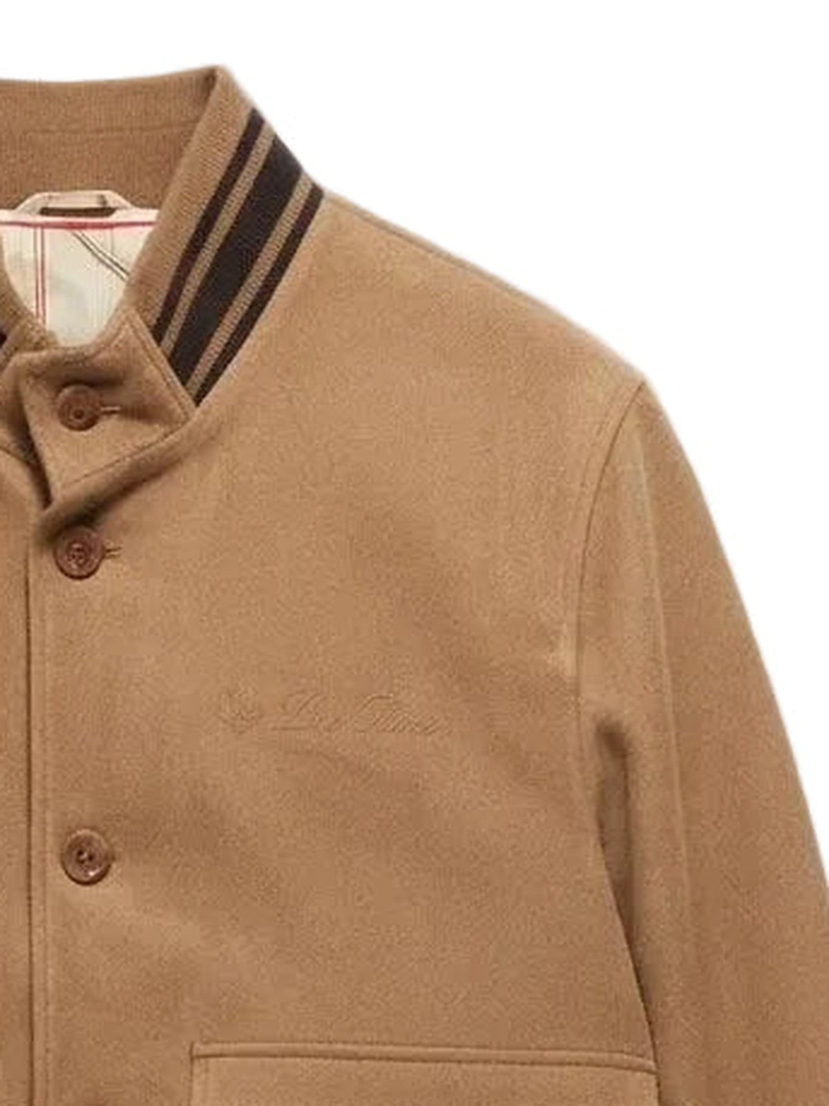 Loro Piana Suede Bomber Jacket (Tan)
