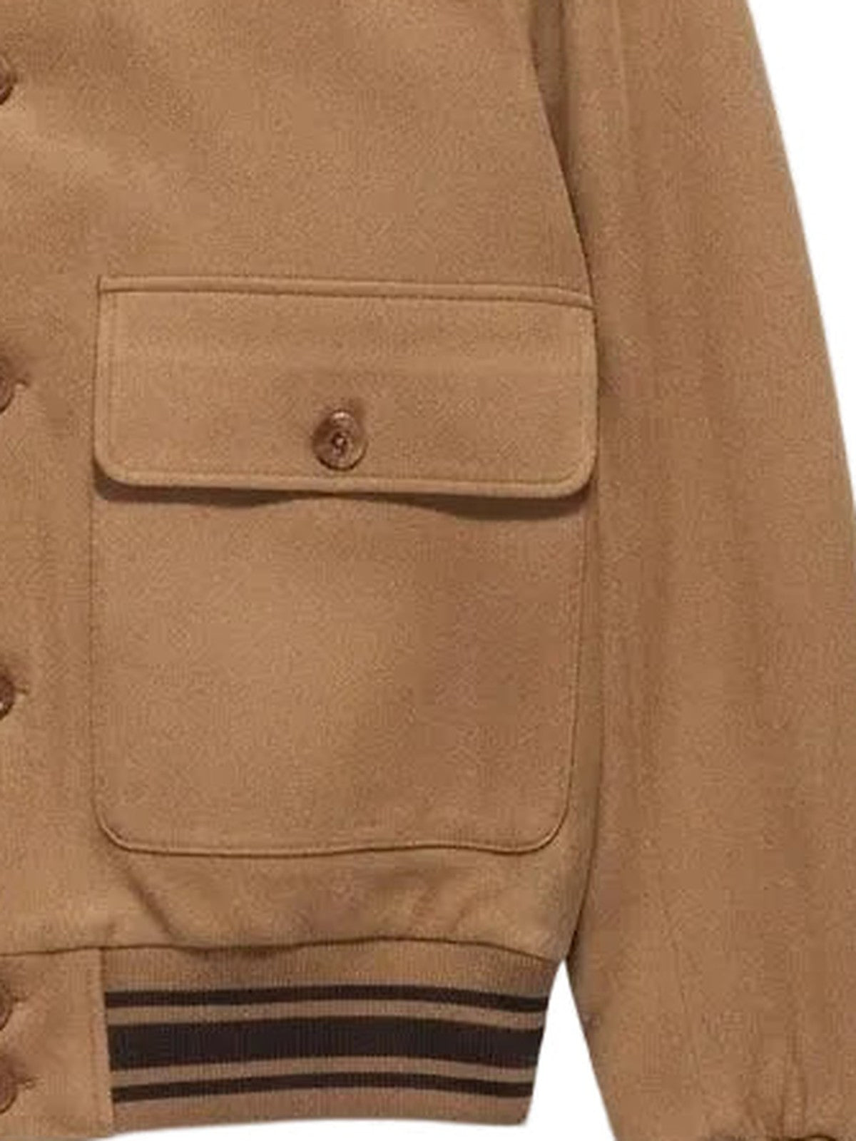 Loro Piana Suede Bomber Jacket (Tan)