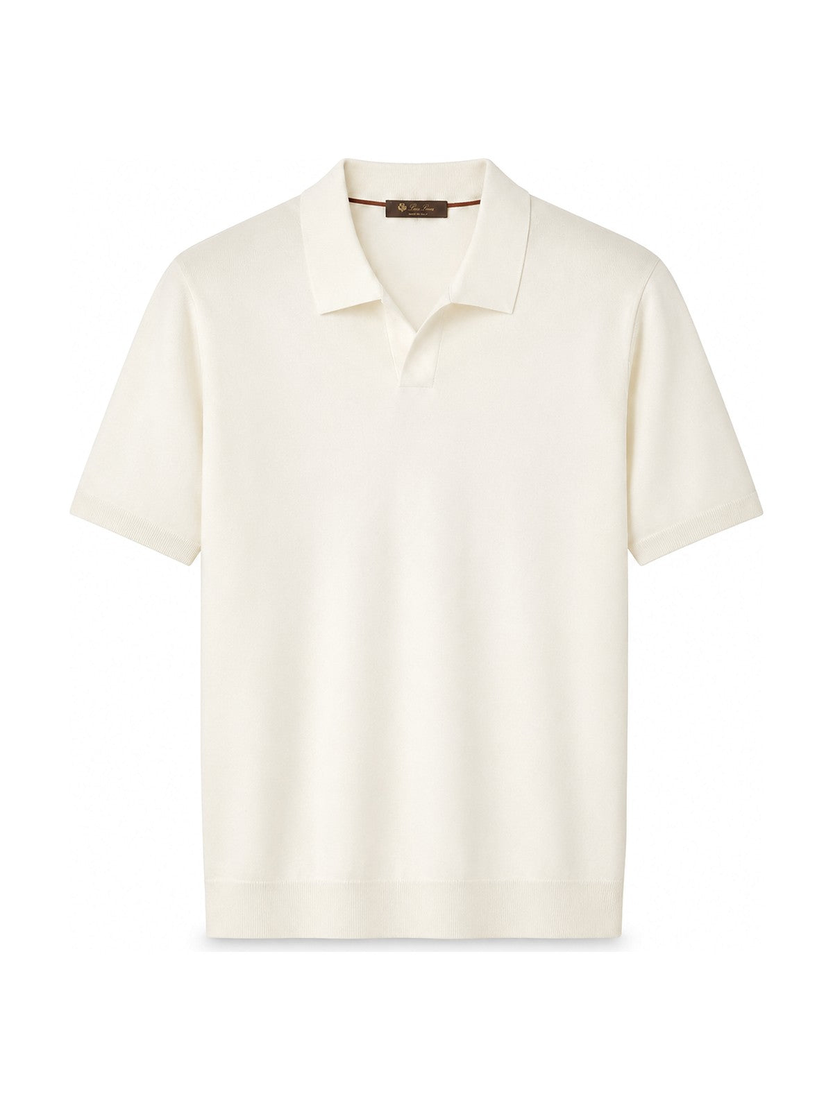 Loro Piana Silk-blend Piqué Polo