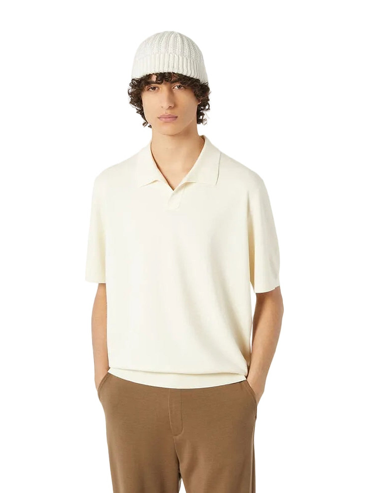 Loro Piana Silk-blend Piqué Polo