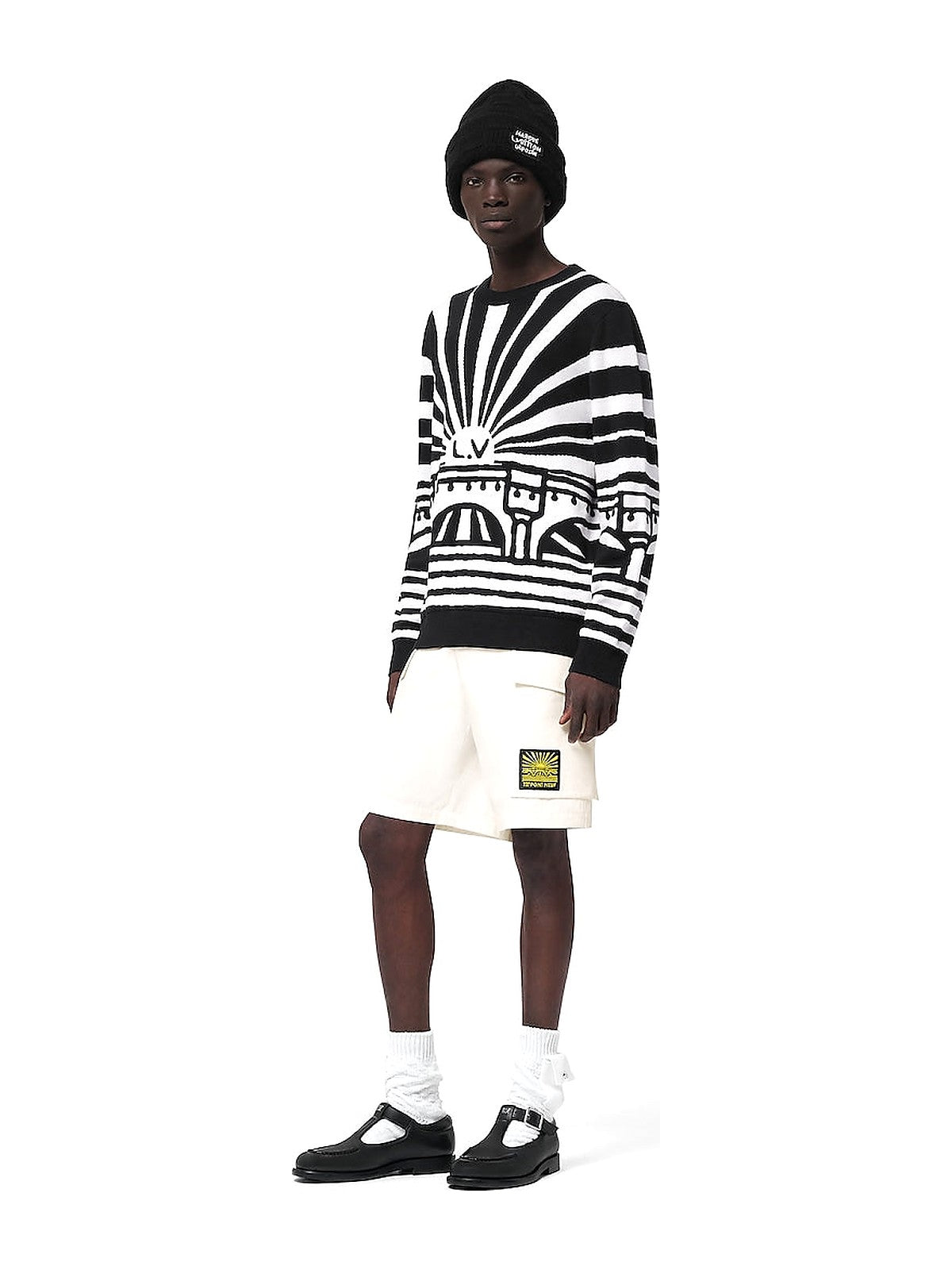 Louis Vuitton Merino Wool Jacquard Pullover