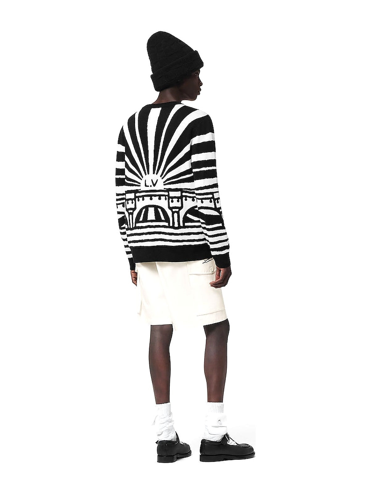 Louis Vuitton Merino Wool Jacquard Pullover