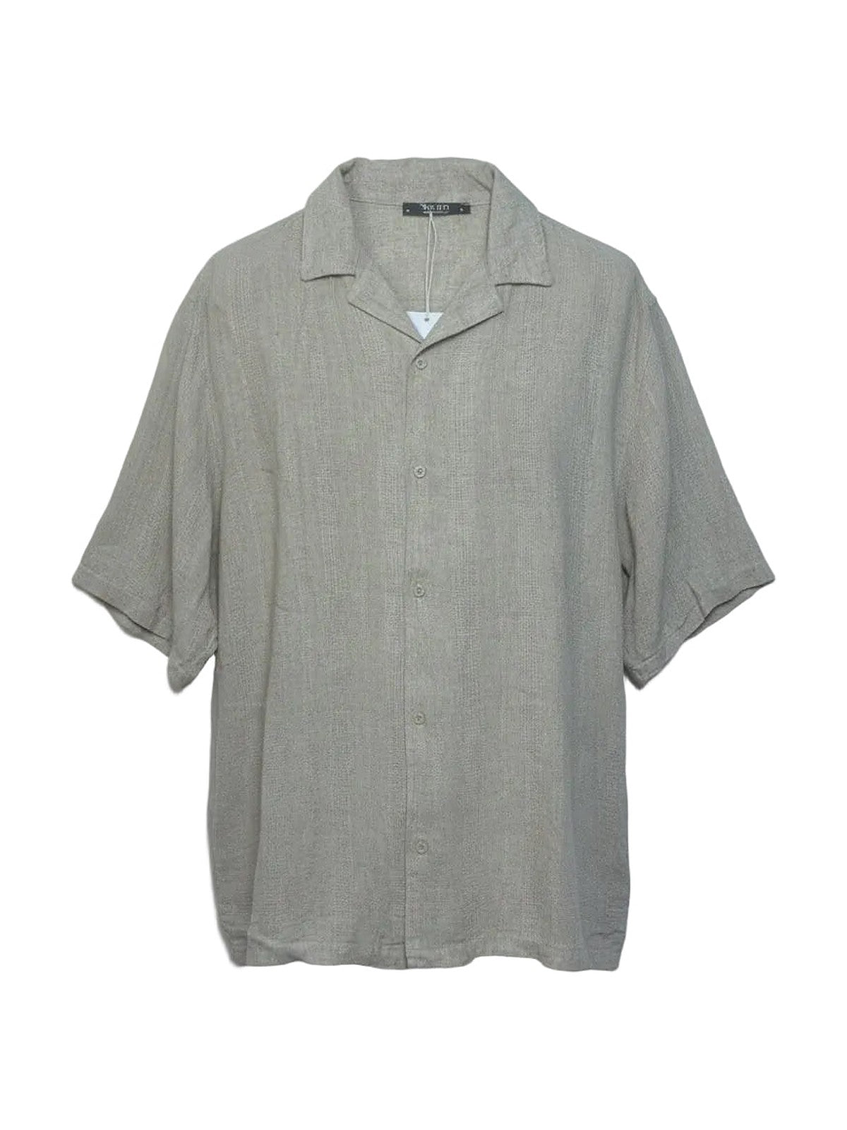 Open Camp Collar Shirt (Sage)