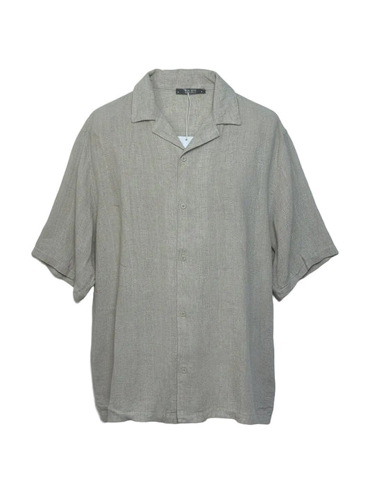 Open Camp Collar Shirt (Sage)