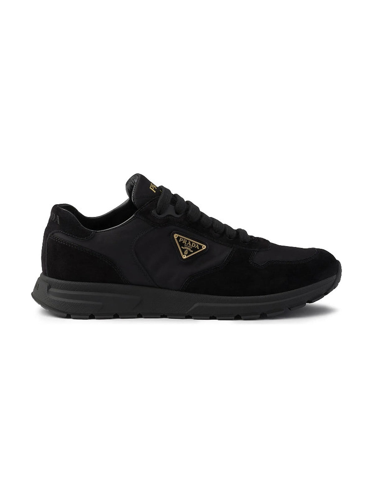 Prada Sneakers (Black Suede)