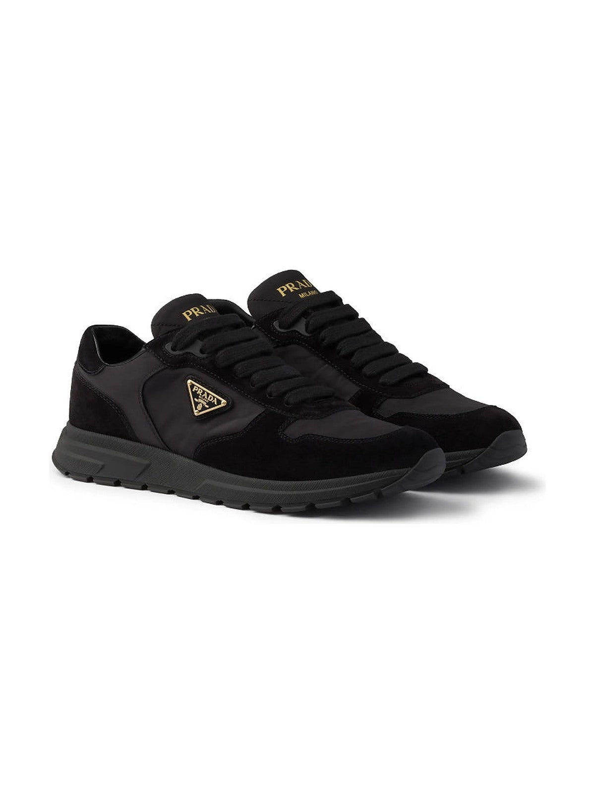 Prada Sneakers (Black Suede)