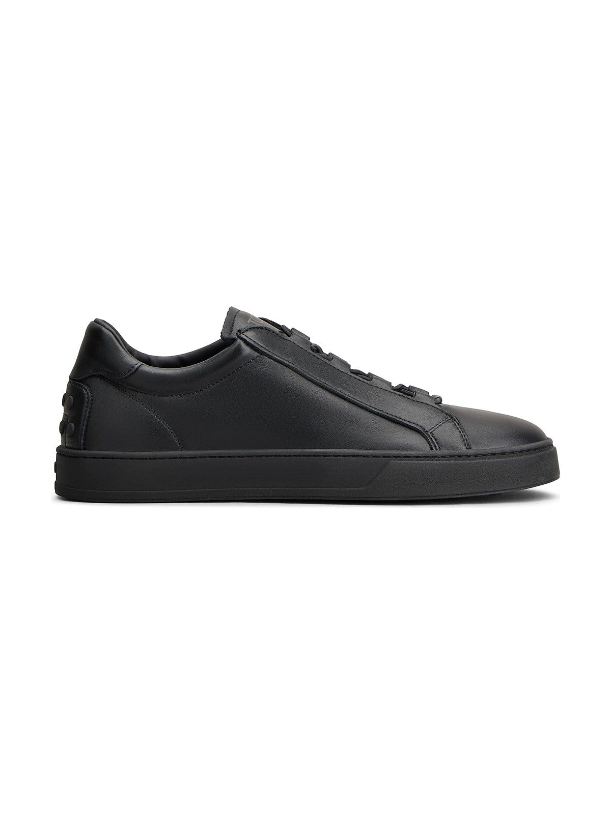 Tods Leather Sneakers (Black)