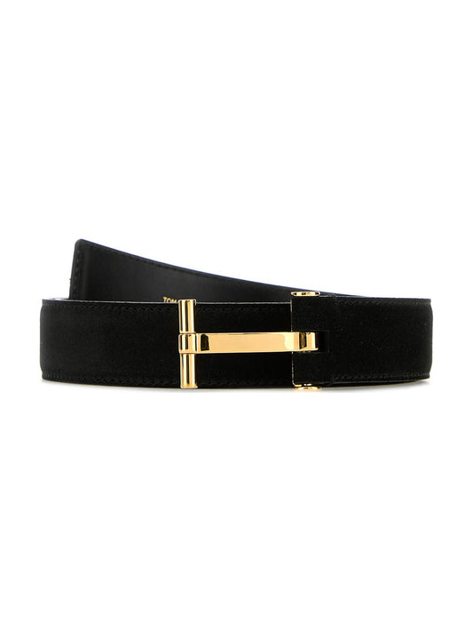 Tom Ford Suede Belt (Black)
