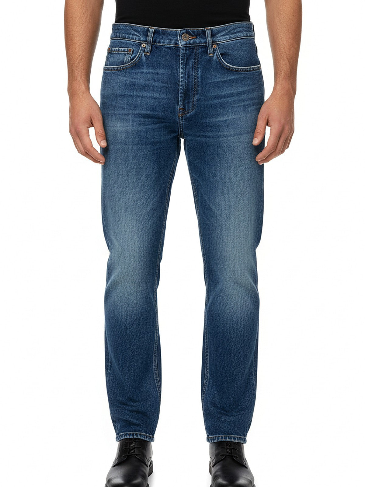 Valentino Jeans (Mid Blue)