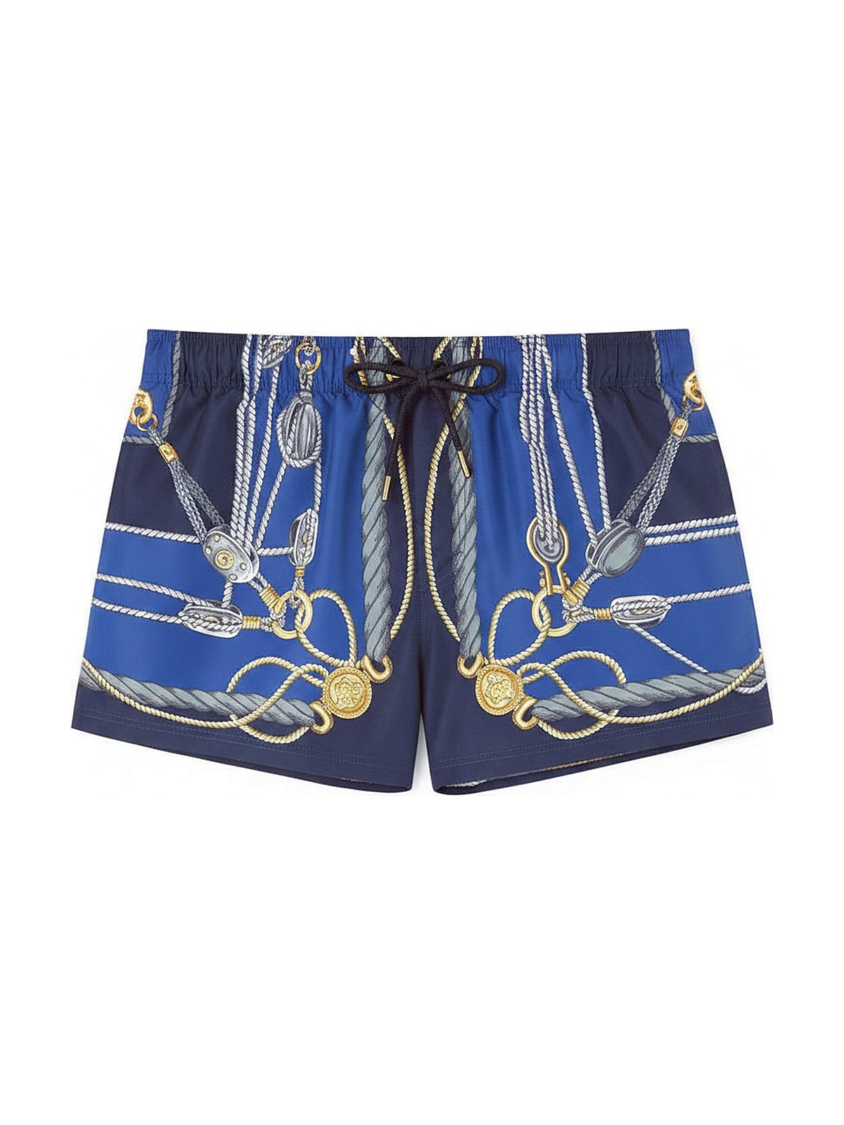 Versace Nautical Print Swim Shorts