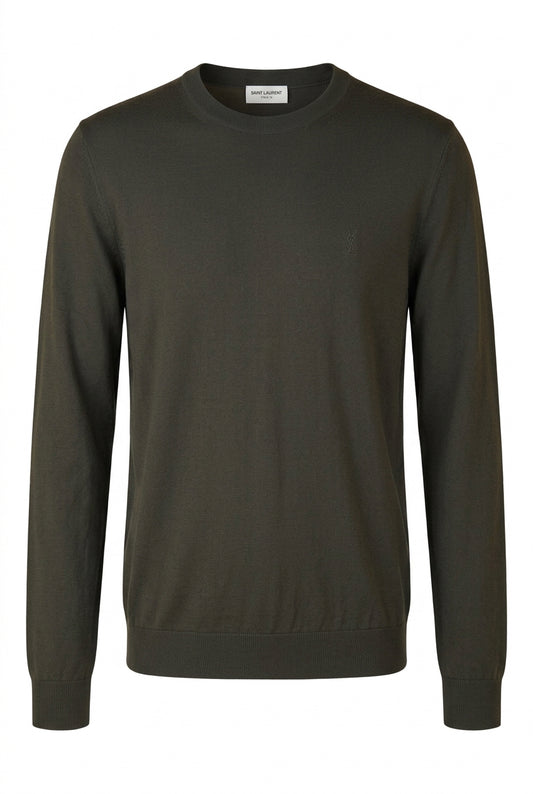YSL Knit Sweater (Olive)
