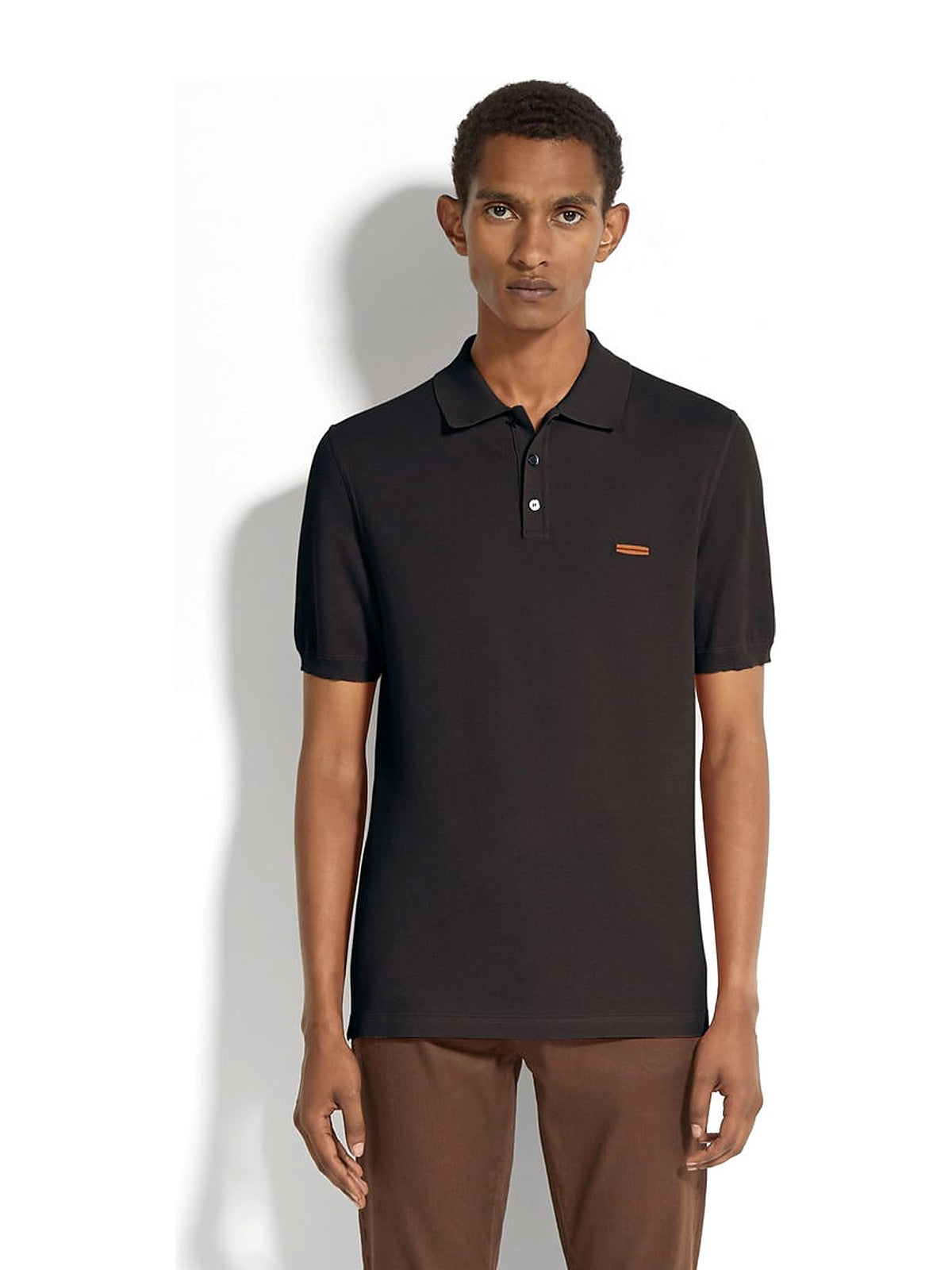 Zegna polo shirt (black)