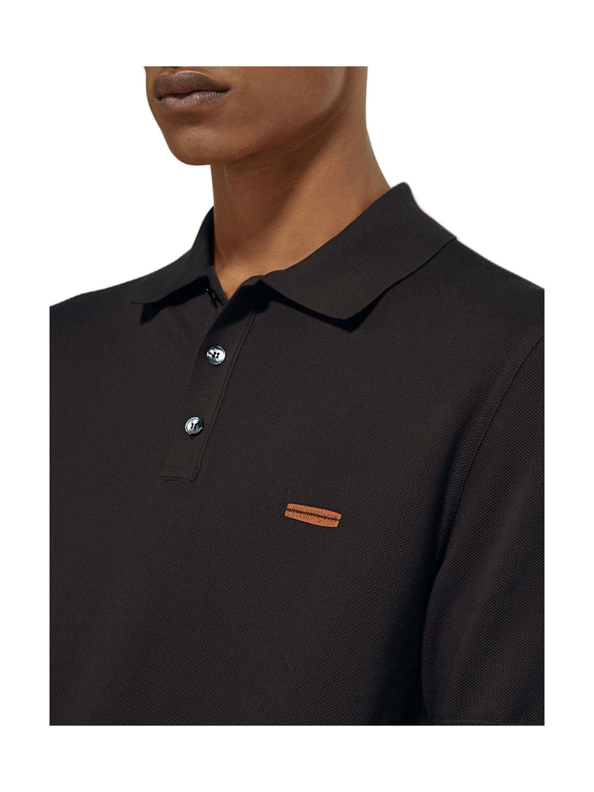 Zegna polo shirt (black)